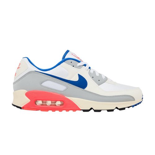 Nike Air Max 90 - Light Base Grey/Coconut Milk/White/Sport Royal - IU0767-001