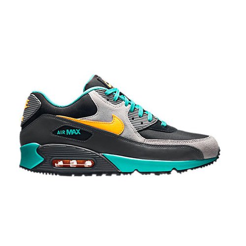 Nike Air Max 90 Winter Premium - Black/Wolf Grey-Dark Grey-Laser Orange - 683282-002