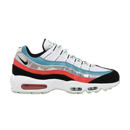Nike Air Max 95 - White/Cerulean/Magic Ember/Black - CW5451-100