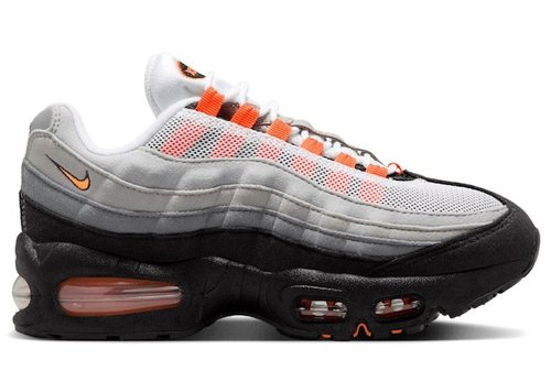 Nike Air Max 95 OG 2025 - White/Bright Mandarin/Wolf Grey - HF7054-006