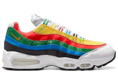 Nike Air Max 95 2026 - White/Metallic Gold/Chile Red - IB7872-100