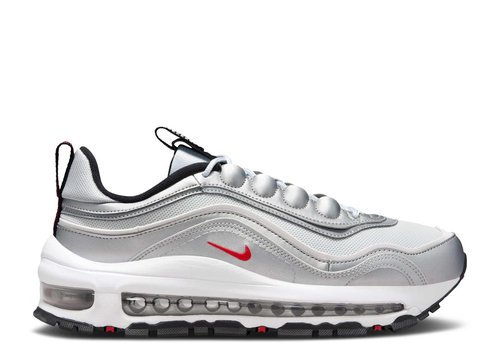 Nike Air Max 97 Futura - Metallic Silver/Varsity Red/Black - HF0717-001