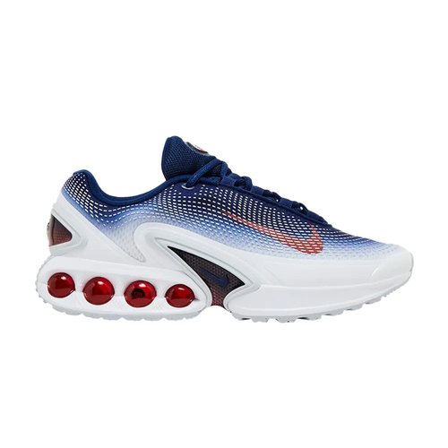 Nike Air Max DN - White/Blue Void/Metallic Silver/Bright Crimson - FV2250-100