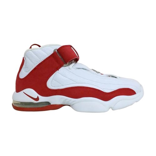Nike Air Max Penny 4 - White/Varsity Red-Neutral Grey - 312455-161