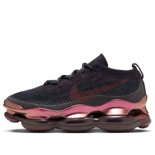 Nike Air Max Scorpion Flyknit - Black/Burgundy/Pure Platinum - DJ4702-004