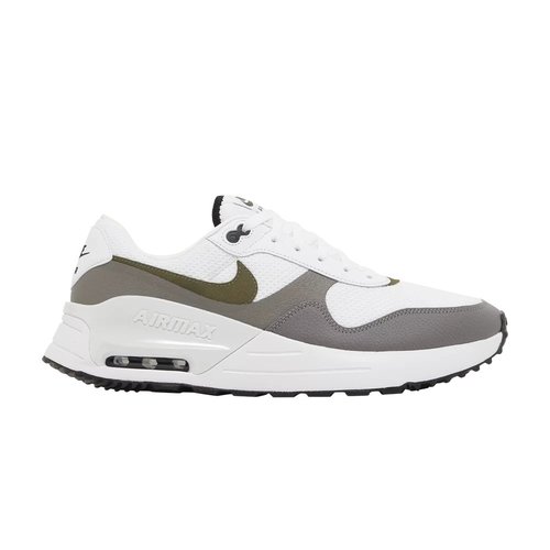Nike Air Max SYSTM - White/Black/Flat Pewter/Medium Olive - DV7587-100