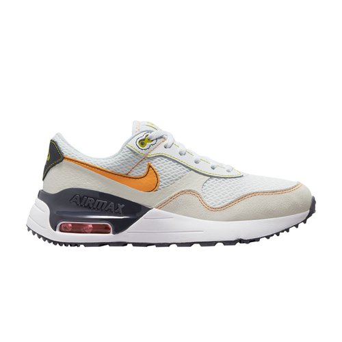 Nike Air Max SYSTM - White/Vivid Orange/Sail - DQ0284-109