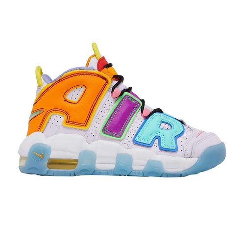 uptempo purple orange yellow
