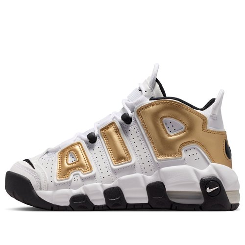 Nike Air More Uptempo - White/Metallic Gold/Black - IO7601-171