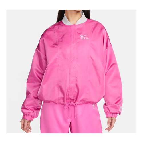 Nike Air Oversized Woven Bomber Jacket - Pink - FN1909-675