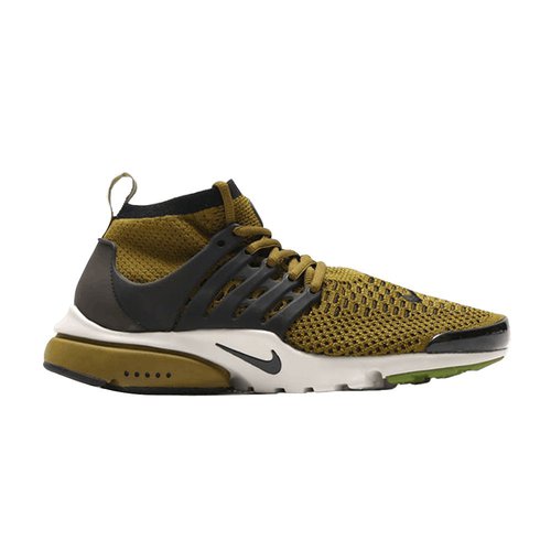 Nike Air Presto Ultra Flyknit - Olive Flak/Black-Light Bone - 835570-300