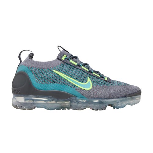 Nike Air Vapormax 2021 Flyknit - Cool Grey/Iron Grey/Volt/Washed Teal - DM0025-001