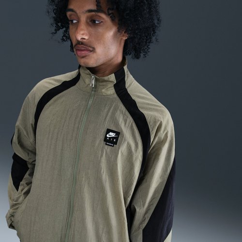 Nike Air Woven Track Jacket - Light Army/Black/Black - HV0880-320