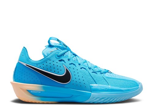 Nike Air Zoom GT Cut 3 - Blue Fury/Metallic Silver/Tangerine Tint/Black - DV2913-404