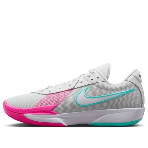 Nike Air Zoom GT Cut Academy EP - Photon Dust/Pink Blast/Dynamic Turquoise - FB2598-012