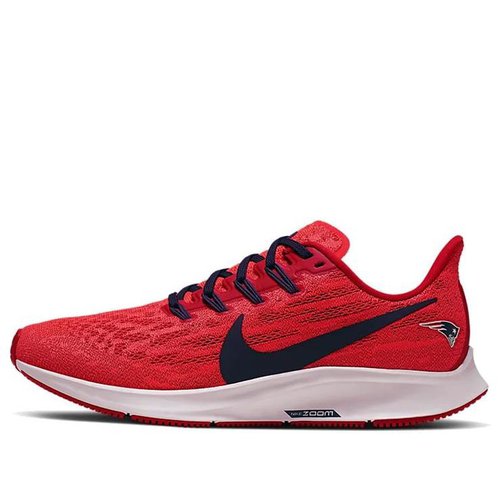 Nike Air Zoom Pegasus 36 New England Patriots 'Bright Crimson