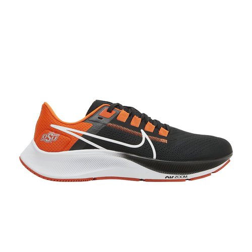 Nike Air Zoom Pegasus 38 - Black/Brilliant Orange/Pewter Grey/White - DJ0836-001