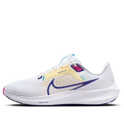 Nike Air Zoom Pegasus 40 - White/Deep Royal Blue - DV3853-105