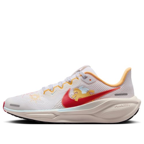 Nike Air Zoom Pegasus 41 - White/University Red/Sail White - IQ1139-161