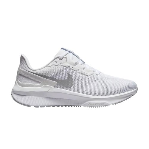 Nike Air Zoom Structure 25 Wide - White/Pure Platinum/Metallic Silver - FN7996-100