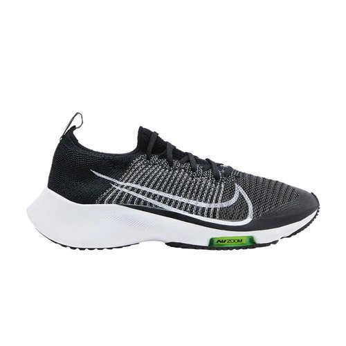 Nike Air Zoom Tempo Flyknit | Size 4.5 - Black/Volt/White - CJ2102-001