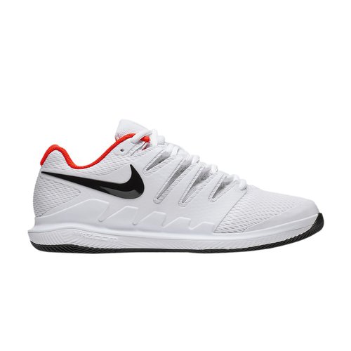 Nike Air Zoom Vapor X HC - White Bright Crimson Black - AA8030-106