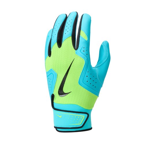 Nike Alpha 2.0 Baseball Batting Glove - Electric Green/Gamma Blue/Black - N1012187-313