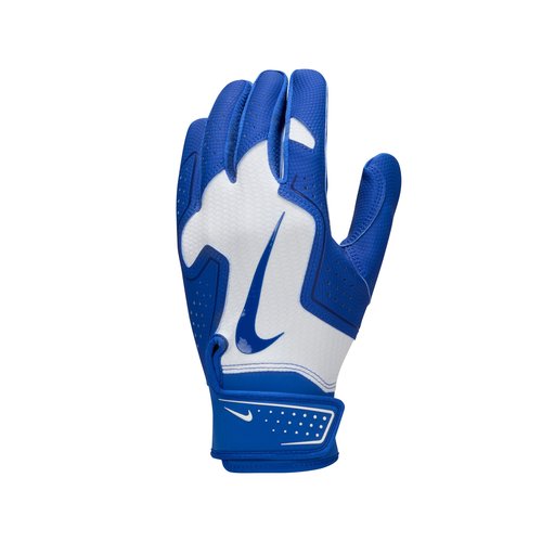 Nike Alpha 2.0 Baseball Batting Gloves - White/Game Royal/Game Royal - N1013005-176
