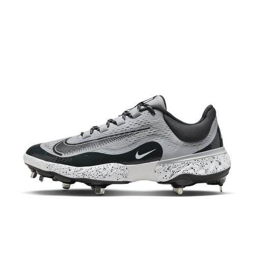 Nike Alpha Huarache Elite 4 Low - Wolf Grey/White/Dark Smoke Grey - DJ6521-004