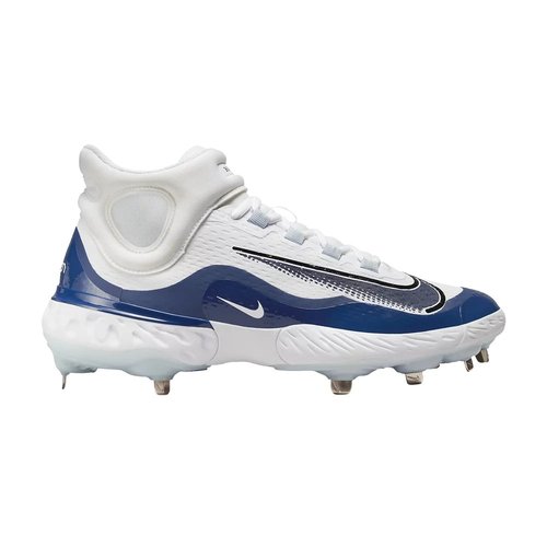 Nike Alpha Huarache Elite 4 Mid 'White Midnight Navy' - FD2744-103