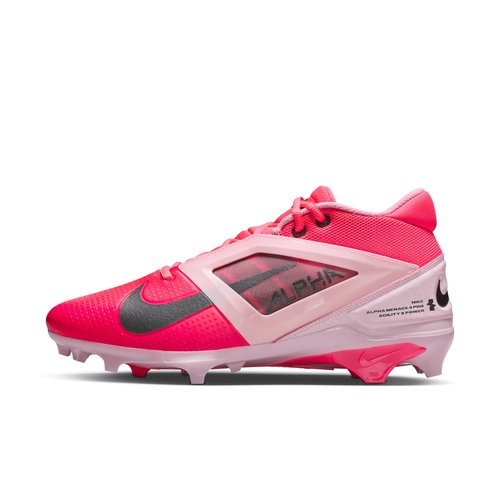 Nike Alpha Menace 4 Pro - Racer Pink/Pink Foam/Dark Smoke Grey/Dark Smoke Grey - HJ4568-600