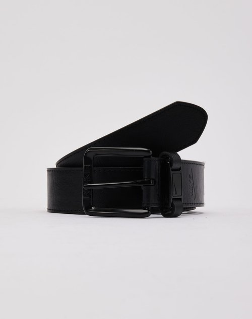 Nike Antiqued Bridle Strap Logo Belt - Black - P18032-001