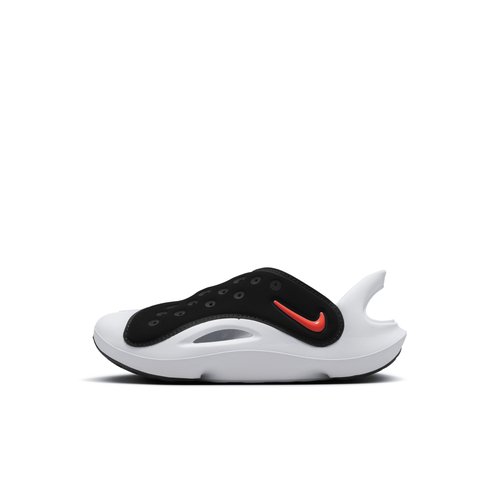 Nike Aqua Swoosh Sandal - Black/Green Strike/White/Hyper Orange - FN0876-001