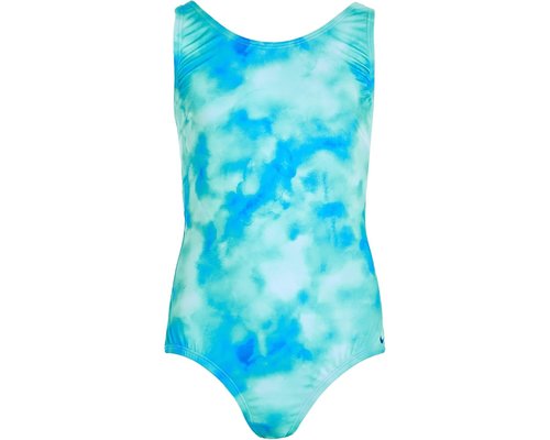 Nike Aquatic Awe U-Back One Piece Little Kid/Big Kid Swimsuits One Piece - Bleached Turquoise - NESSG722