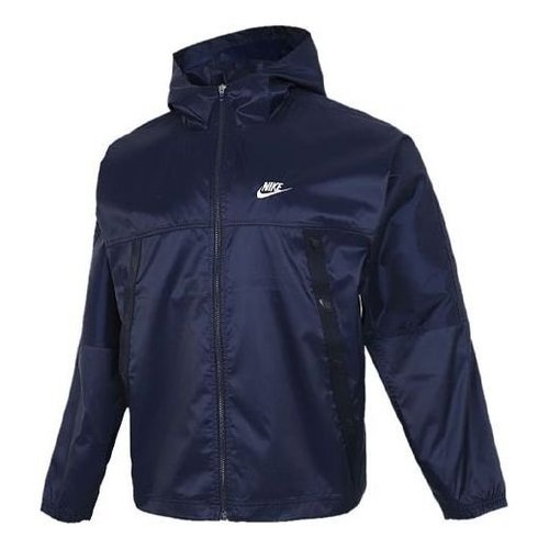 Nike AS Nike Sportswear LTWT WVN JKT Jacket REVIVAL OBSIDIAN 'Blue ...