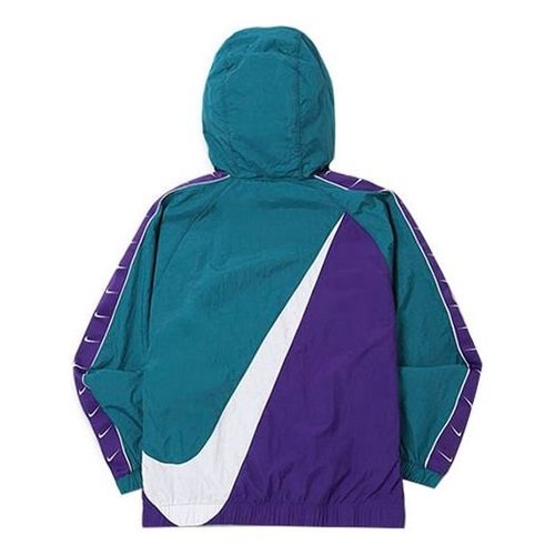 Nike AS Nike Sportswear SWOOSH JKT Jacket WVN - Bluegreen - CD0420-381