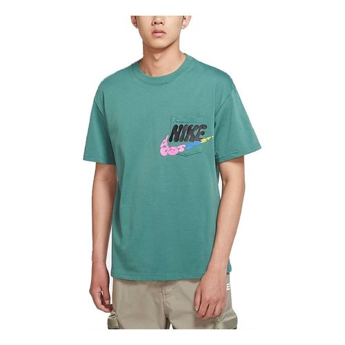 Nike AS Nike Sportswear Tee Sport POWER PKT BICOASTAL - Green - DJ1344-361