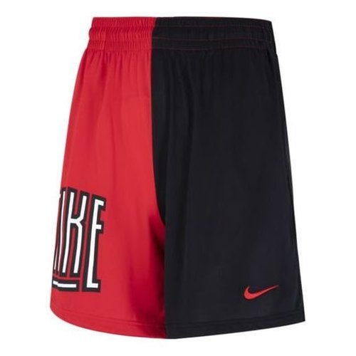 Nike As Nk Df 8in Short Asym Str5 Athleisure Casual Sports Colorblock Woven Shorts Red - DH7165-657