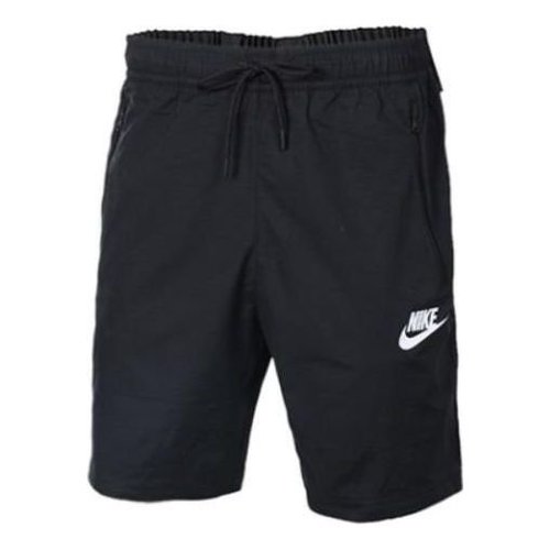 Nike AS NSW AV15 WOVEN SHORTS - Pure Black - 833895-010