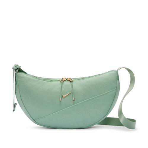 Nike Aura Crescent Crossbody Bag 4L - Steam/Steam/Light Transparent Gold - HQ4370-008