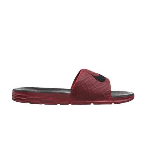 nike benassi solarsoft red
