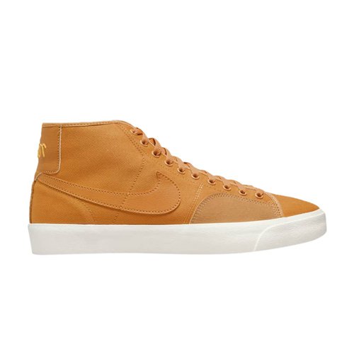 Nike Blazer Court Mid Premium SB - Light Curry/Light Curry/Sail/Light Curry - DH7479-700