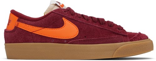 Nike Blazer Low '77 Vintage - Team Red/Safety Orange/Gum Light Brown - FQ8060-600