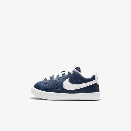 Nike Blazer Low - Midnight Navy/White/Total Orange/White - CZ7581-400