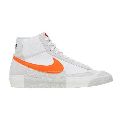 Nike Blazer Mid '77 Pro Club | Size 11.5 - White/Sail/Light Silver/Safety Orange - DQ7673-103