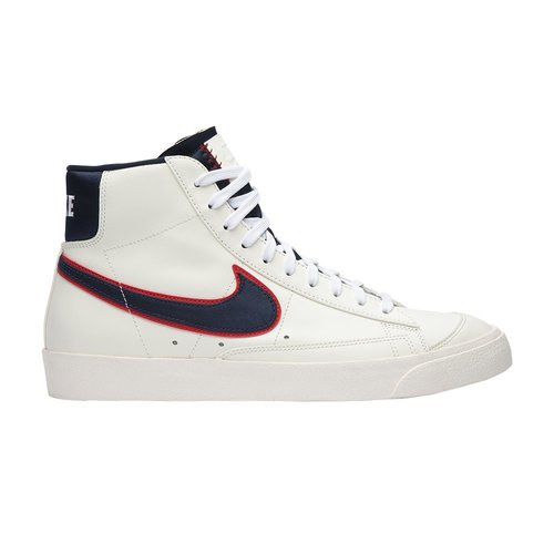 Nike Blazer Mid '77 Vintage - Sail/Obsidian-Total Crimson - CD9318-100