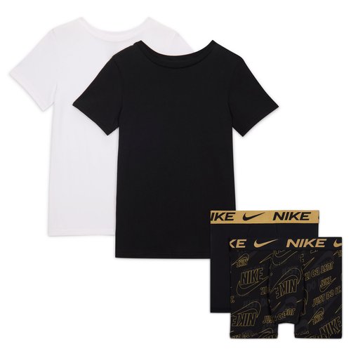 Nike Boxer Briefs and Undershirts 4-Piece Set - Black - 9N1306-K5X