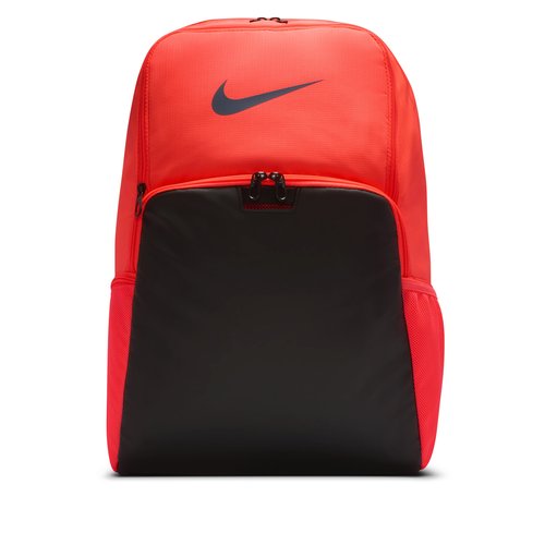 Nike Brasilia 9.5 Training Backpack Extra Large, 30L - Hot Lava/Black/Diffused Blue - DM3975-804