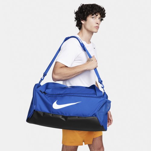 Nike Brasilia 9.5 Training Duffel Bag Medium, 60L - Game Royal/Black/White - DH7710-481