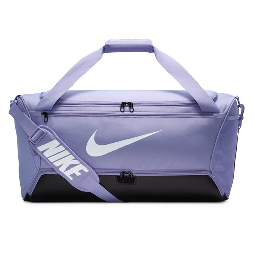 Nike Brasilia 9.5 Training Duffel Bag Medium, 60L - Lilac Ice/Black/White - DH7710-533